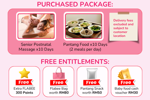 10 Days Pantang Food Package Malaysia 