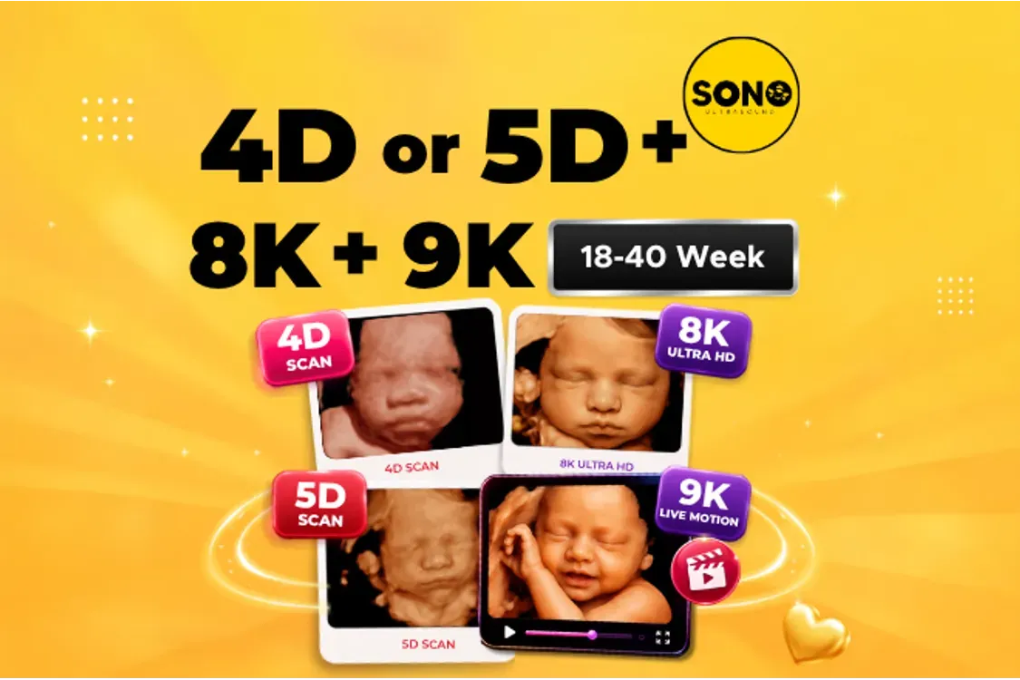 5D Scan + 8K + 9K Baby Motion