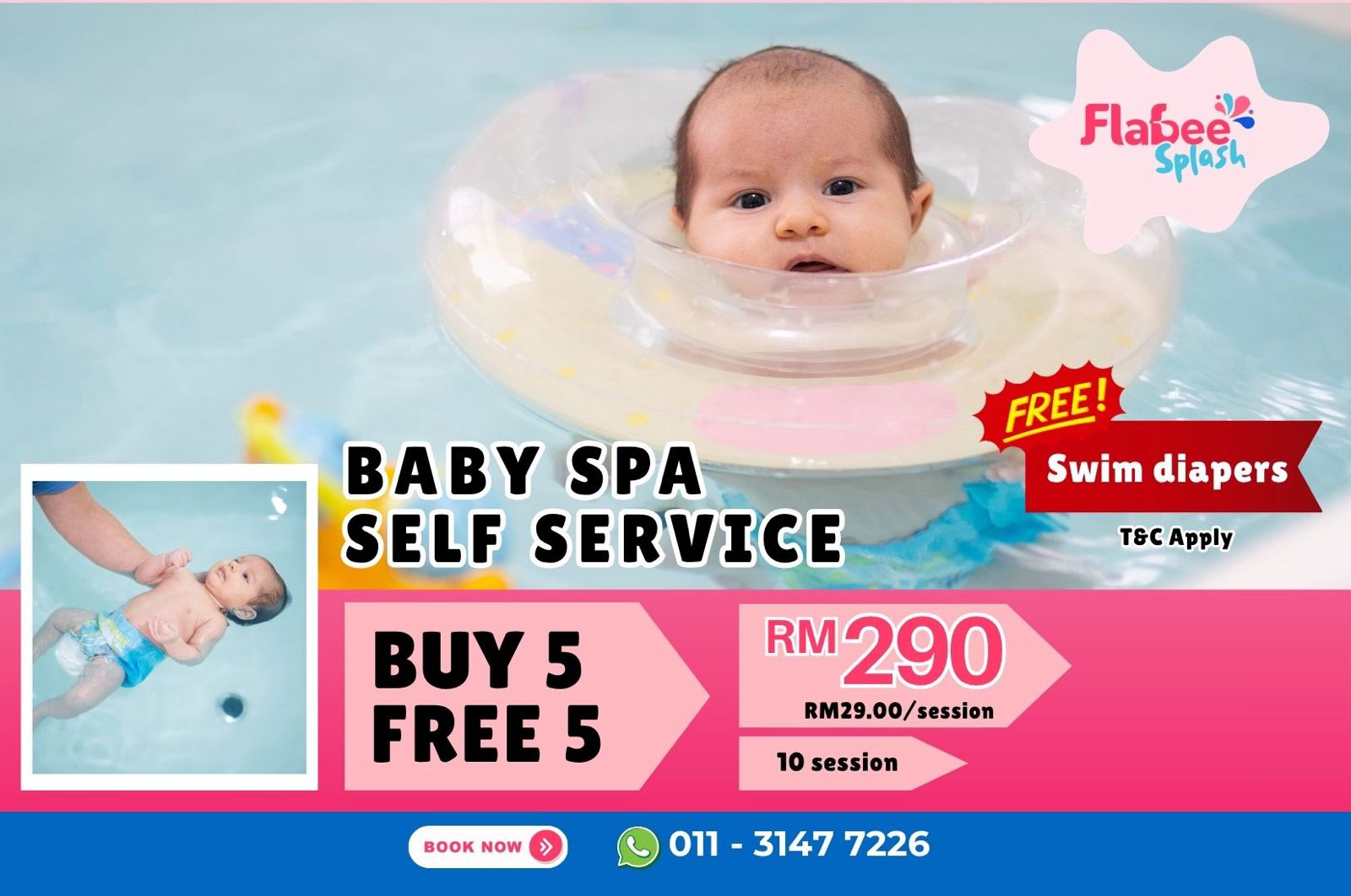 Baby Spa Package 10 Times 