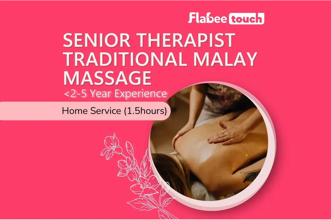 [Home] Senior Traditional Massage (1.5 HR) 