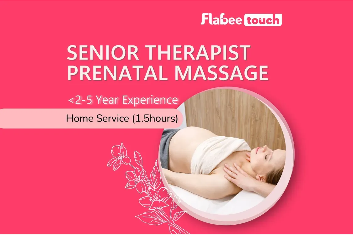 [Home] Prenatal Massage (1.5 Hours) - 1 Day 