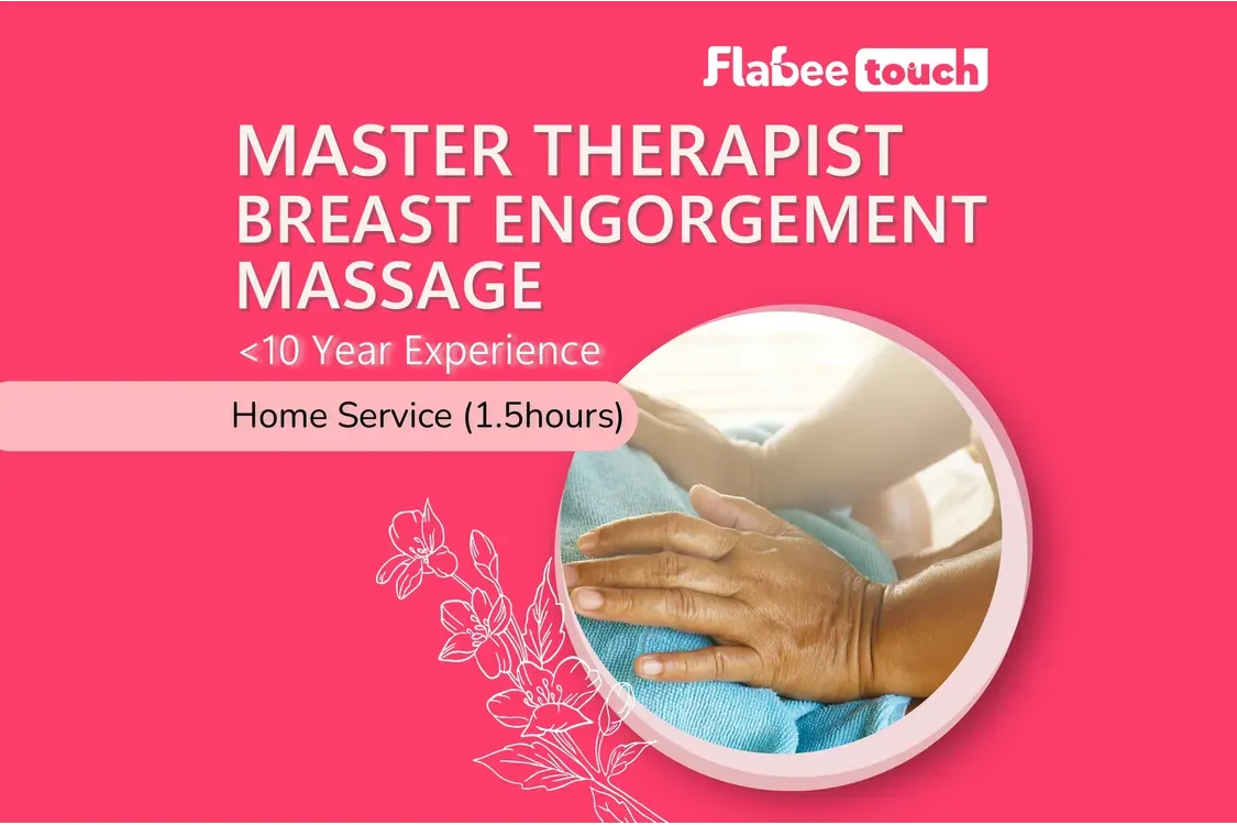 [Home] VIP Breast Engorgement Massage (1.5 HR) - 1 Day 