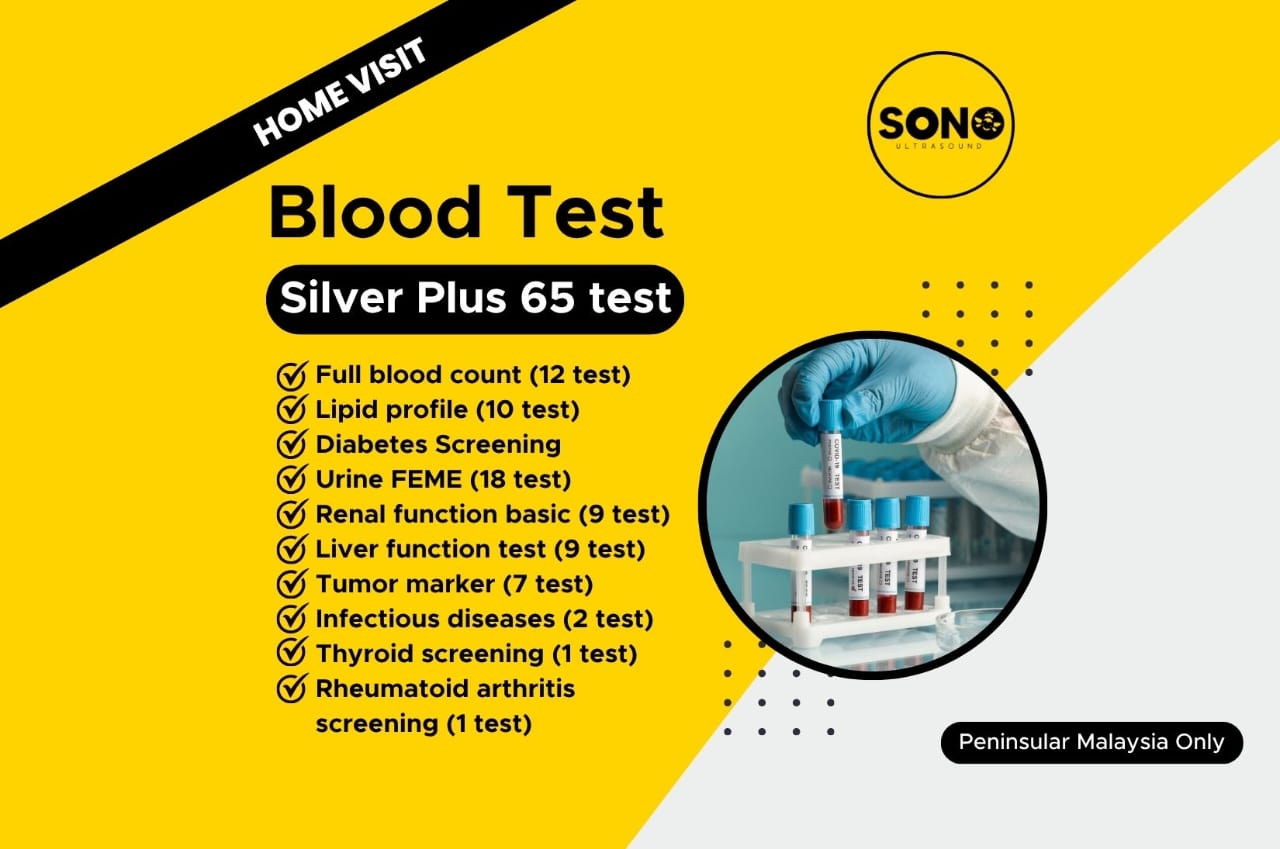 Silver Plus 65 Blood Test Package