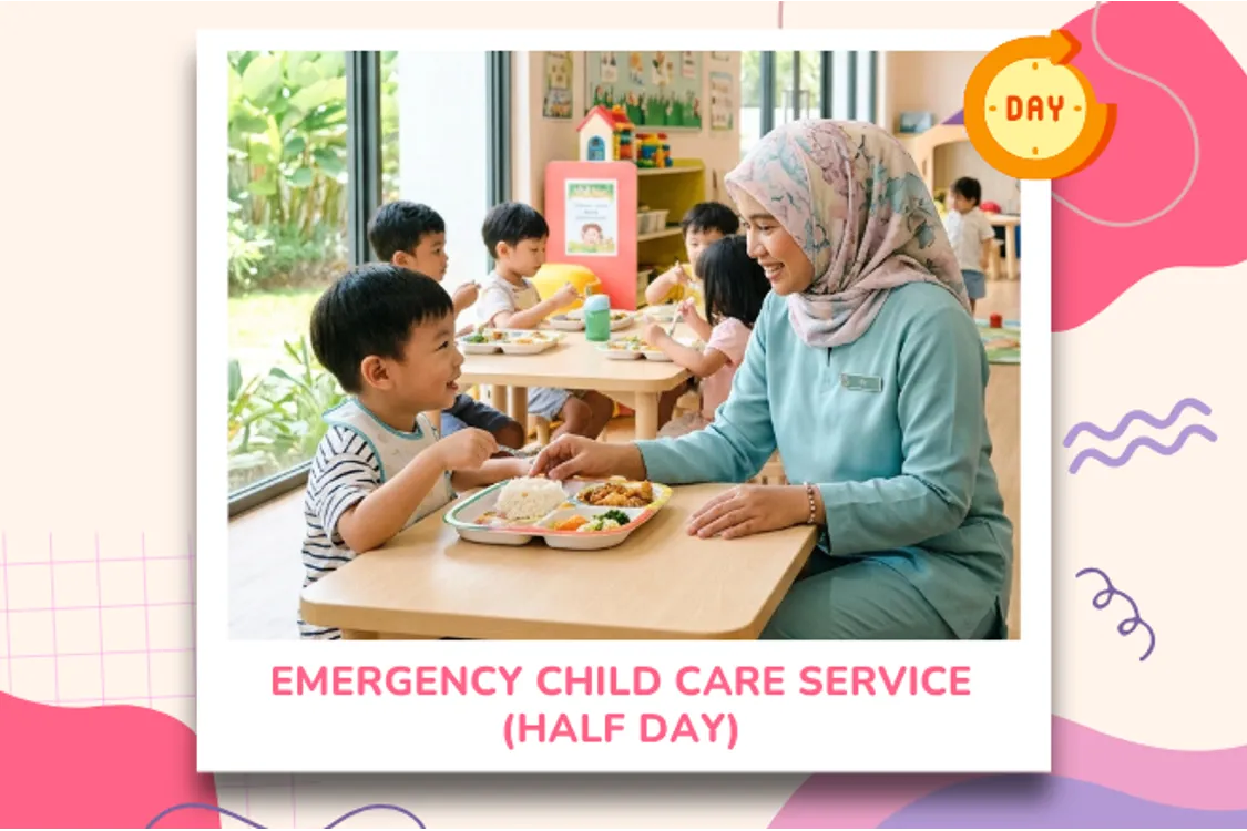 Half-Day Emergency Child Care @ Bangsar