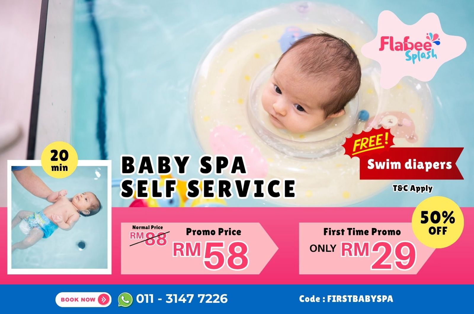 Self-Service Baby Spa Seri Kembangan 