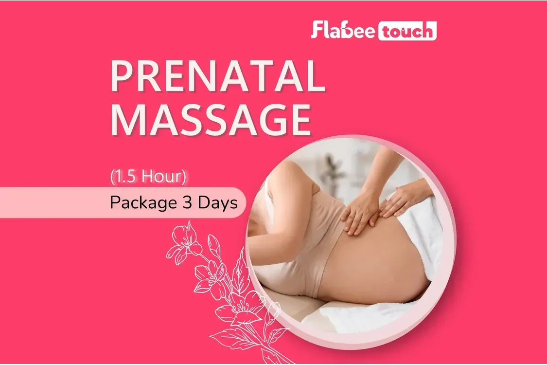 Prenatal Massage at Home - 3 Days Package 