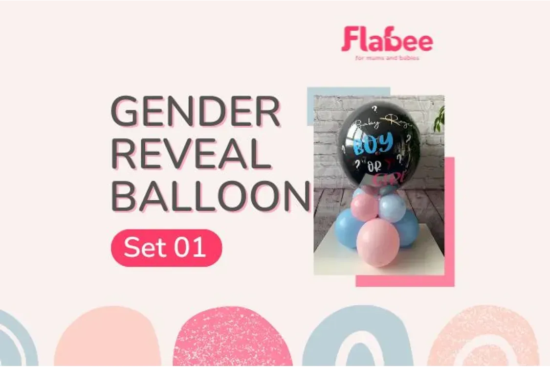 Gender Reveal Balloon Set 01