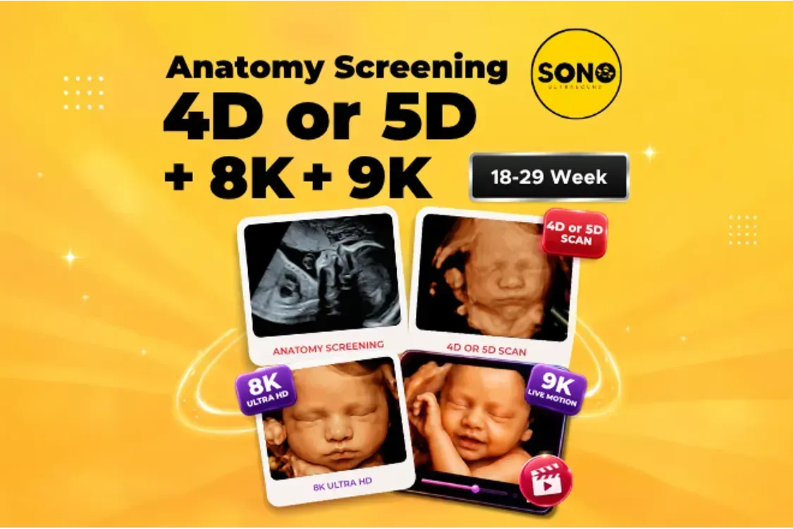 Anatomy Screening + 5D Scan in 8K & 9K