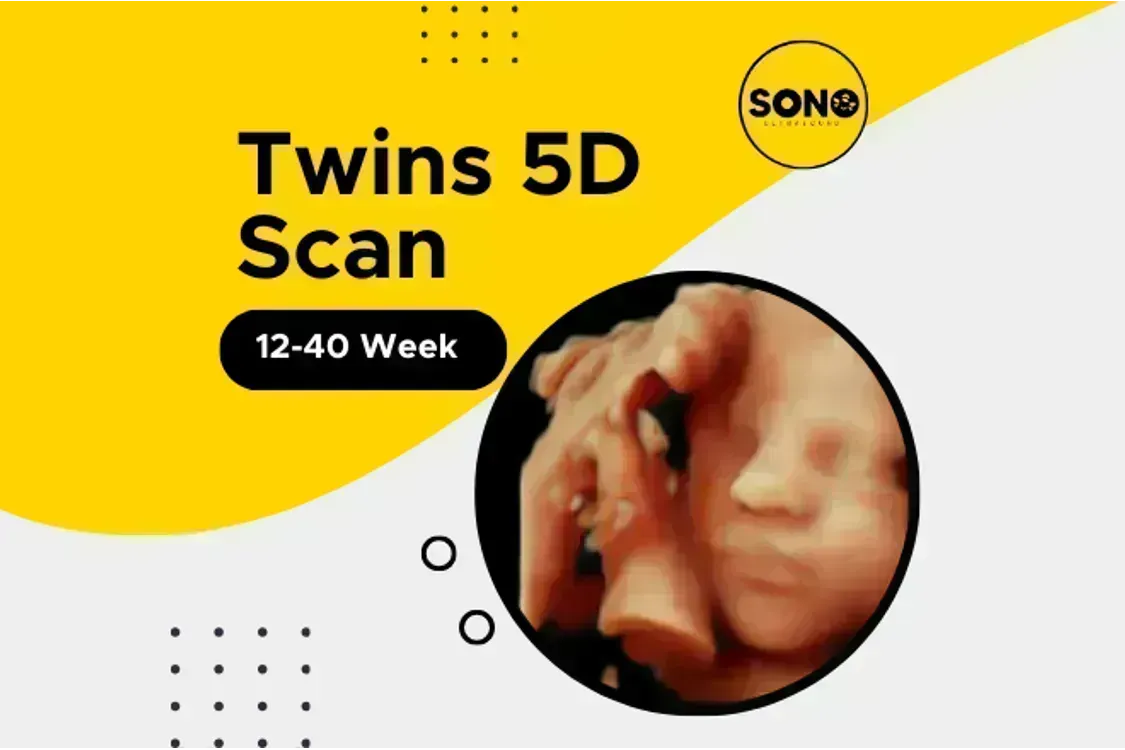 Twins 4D or 5D Scan + 8K  Twin Pregnancy Ultrasound
