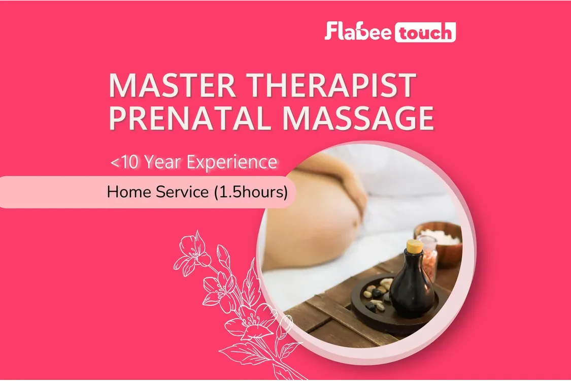 [Home] VIP Prenatal Massage (1.5 Hours) - 1 Day 